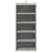 Pantofar, gri beton, 31,5x35x70 cm, PAL - WALTI WALTI