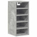Pantofare, 2 buc., gri beton, 31,5x35x70 cm, lemn prelucrat - WALTI WALTI
