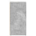 Pantofare, 2 buc., gri beton, 31,5x35x70 cm, lemn prelucrat - WALTI WALTI