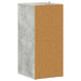 Pantofare, 2 buc., gri beton, 31,5x35x70 cm, lemn prelucrat - WALTI WALTI
