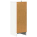 Pantofar, alb, 31,5x35x90 cm, PAL - WALTI WALTI