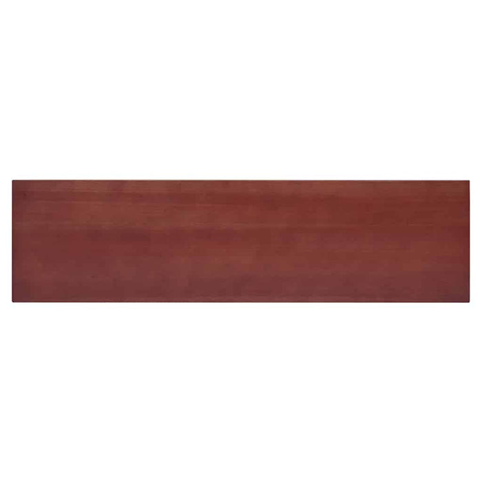 Masă consolă, maro, 110x30x75 cm, lemn masiv mahon WALTI