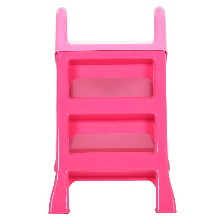 Tobogan pentru copii pliabil, roz, 111 cm WALTI