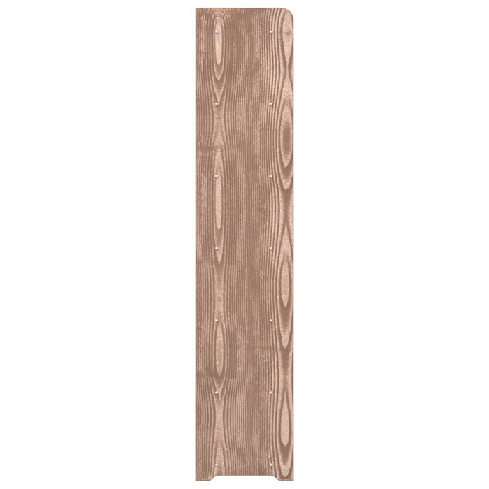 Pantofar, maro, 90x24x117 cm, lemn compozit - WALTI WALTI