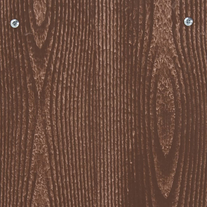 Pantofar, maro, 90x24x117 cm, lemn compozit - WALTI WALTI