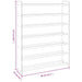 Pantofar, maro, 90x24x117 cm, lemn compozit - WALTI WALTI