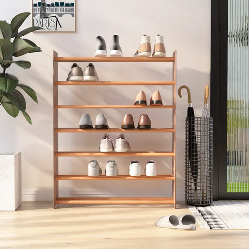 Pantofar, maro, 90x24x117 cm, lemn compozit - WALTI WALTI