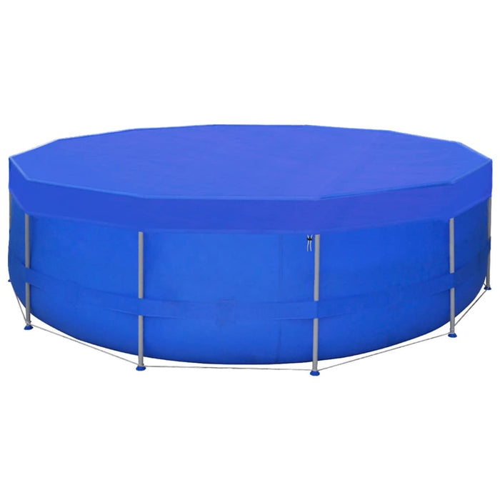 Prelate piscină, 2 buc, PE rotundă, 460 cm, 90 g/m² - WALTI WALTI