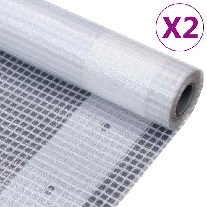 Prelate Leno, 2 buc., alb, 2x15 m, 260 g/m² - WALTI WALTI