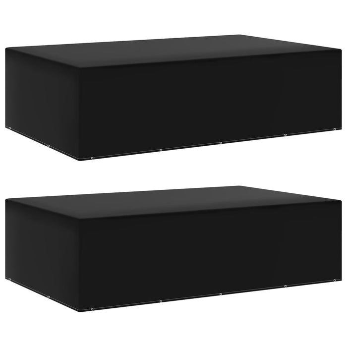 Huse mobilier grădină, 2 buc, 12 ocheți, 325x205x90 cm - WALTI WALTI