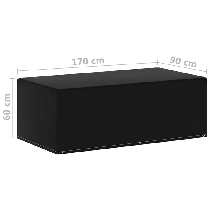 Huse mobilier grădină 2 buc pentru grătar 6 ocheți 170x90x60 cm - WALTI WALTI