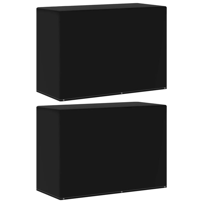 Huse mobilier grădină pentru grătar 2 buc 6 ocheți 180x80x125cm - WALTI WALTI