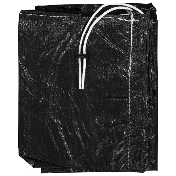 Huse de umbrelă cu fermoar, 2 buc., 175 cm, PE - WALTI WALTI