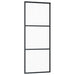 Ușă glisantă cu set feronerie, 76x205 cm, sticlă ESG/aluminiu - WALTI WALTI