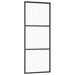 Ușă glisantă cu set feronerie, 76x205 cm, sticlă ESG/aluminiu - WALTI WALTI