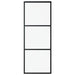 Ușă glisantă cu set feronerie, 76x205 cm, sticlă ESG/aluminiu - WALTI WALTI