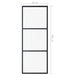Ușă glisantă cu set feronerie, 76x205 cm, sticlă ESG/aluminiu - WALTI WALTI