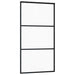 Ușă glisantă cu set feronerie, 102x205 cm, sticlă ESG/aluminiu - WALTI WALTI