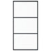 Ușă glisantă cu set feronerie, 102x205 cm, sticlă ESG/aluminiu - WALTI WALTI