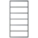 Ușă glisantă cu set feronerie, 102x205 cm, sticlă ESG/aluminiu - WALTI WALTI