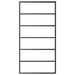 Ușă glisantă cu set feronerie, 102x205 cm, sticlă ESG/aluminiu - WALTI WALTI