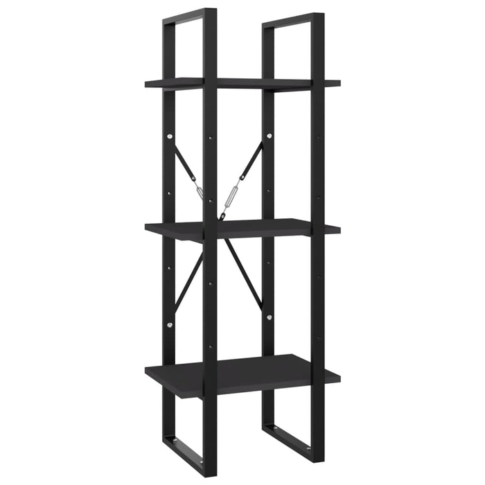 Bibliotecă cu 5 rafturi, alb, 40x30x175 cm, lemn prelucrat - WALTI WALTI