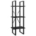 Bibliotecă cu 5 rafturi, alb, 40x30x175 cm, lemn prelucrat - WALTI WALTI