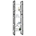Bibliotecă cu 5 rafturi, alb, 60x30x175 cm, lemn prelucrat - WALTI WALTI