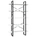 Bibliotecă cu 5 rafturi, alb, 100x30x175 cm, lemn masiv de pin - WALTI WALTI
