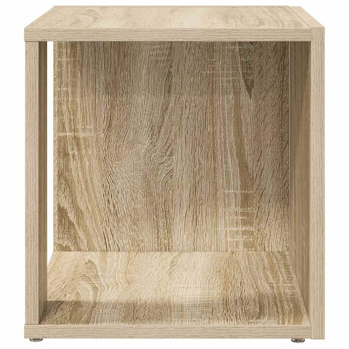 Masă laterală, stejar sonoma, 33x33x34,5 cm, lemn prelucrat - WALTI WALTI
