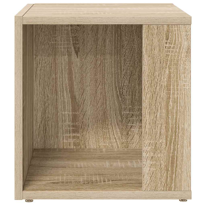 Masă laterală, stejar sonoma, 33x33x34,5 cm, lemn prelucrat - WALTI WALTI