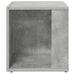 Masă laterală, gri beton, 33x33x34,5 cm, PAL - WALTI WALTI