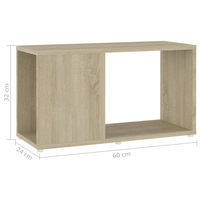 Comodă TV, stejar sonoma, 60x24x32 cm, PAL - WALTI WALTI