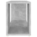 Comodă TV, gri beton, 60x24x32 cm, PAL - WALTI WALTI