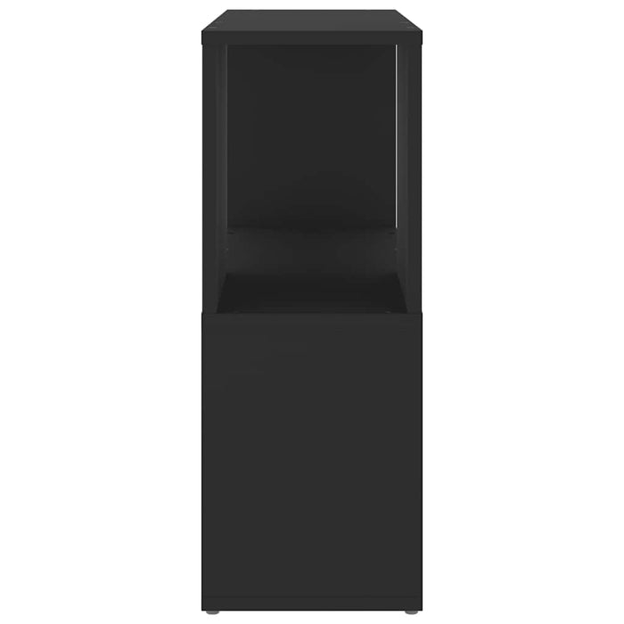 Bibliotecă, negru, 60 x 24 x 63 cm, PAL - WALTI WALTI