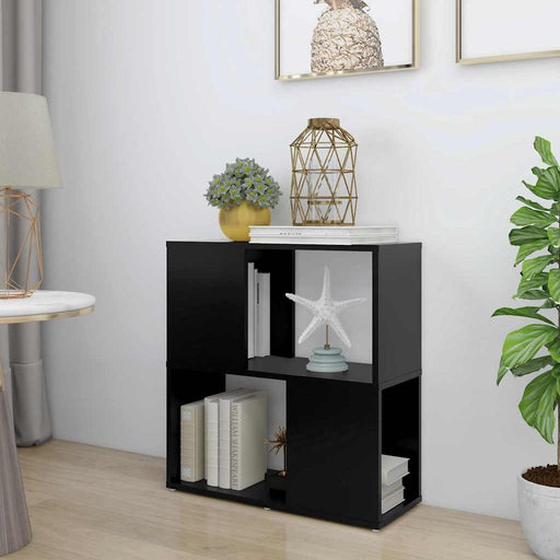 Bibliotecă, negru, 60 x 24 x 63 cm, PAL - WALTI WALTI