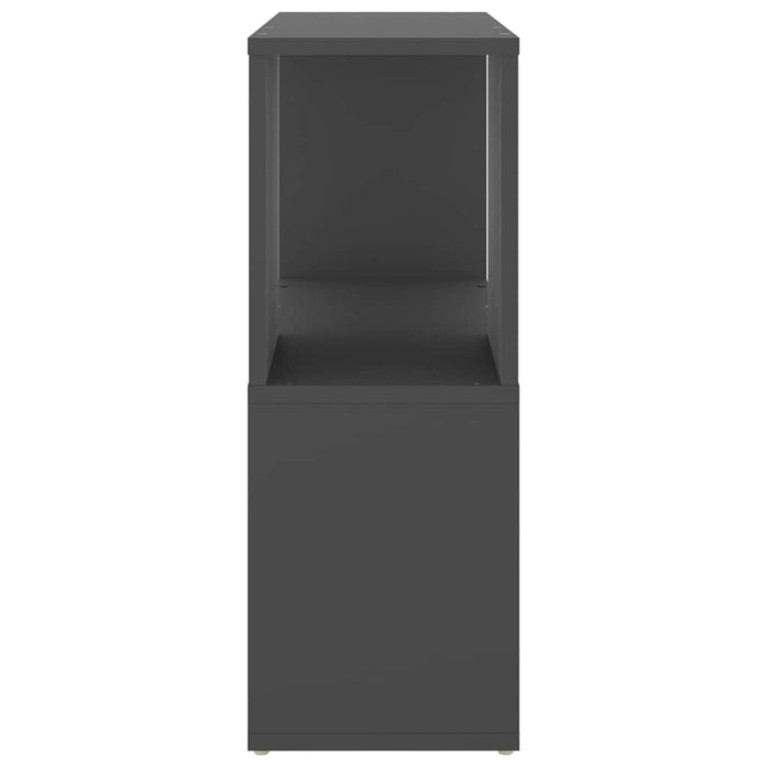 Bibliotecă, gri, 60 x 24 x 63 cm, PAL WALTI