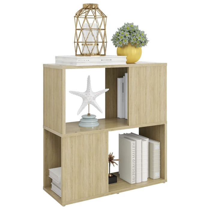 Bibliotecă, stejar sonoma, 60x24x63 cm, PAL - WALTI WALTI