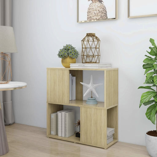 Bibliotecă, stejar sonoma, 60x24x63 cm, PAL - WALTI WALTI