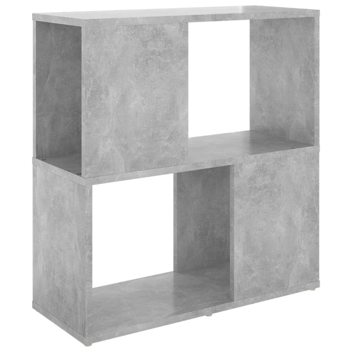 Bibliotecă, gri beton, 60 x 24 x 63 cm, PAL - WALTI WALTI