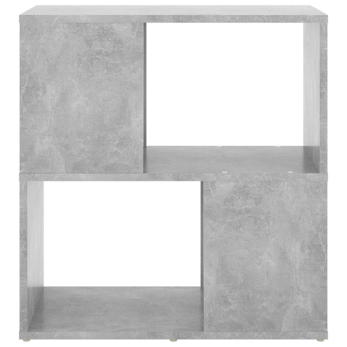 Bibliotecă, gri beton, 60 x 24 x 63 cm, PAL - WALTI WALTI