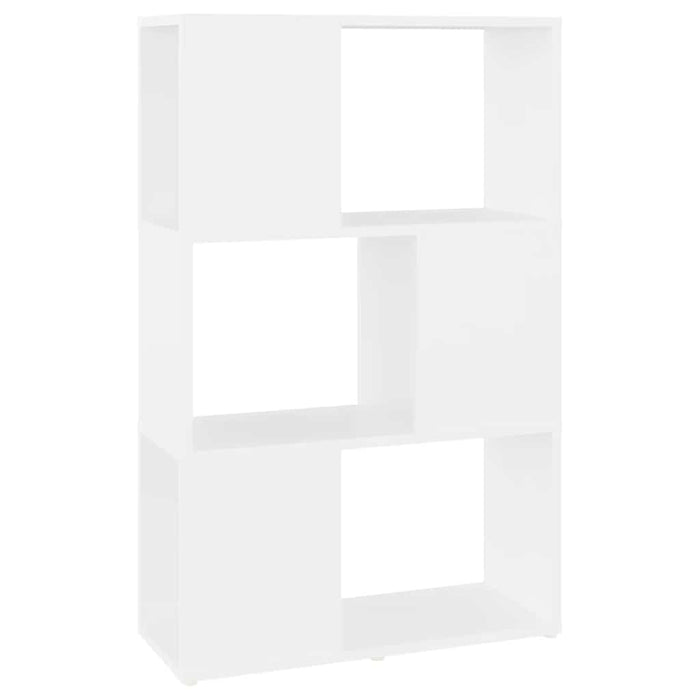Bibliotecă/Separator cameră, alb, 60x24x94 cm, PAL - WALTI WALTI