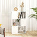 Bibliotecă/Separator cameră, alb, 60x24x94 cm, PAL - WALTI WALTI