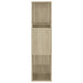Bibliotecă/Separator cameră, stejar sonoma, 60x24x94 cm, PAL - WALTI WALTI