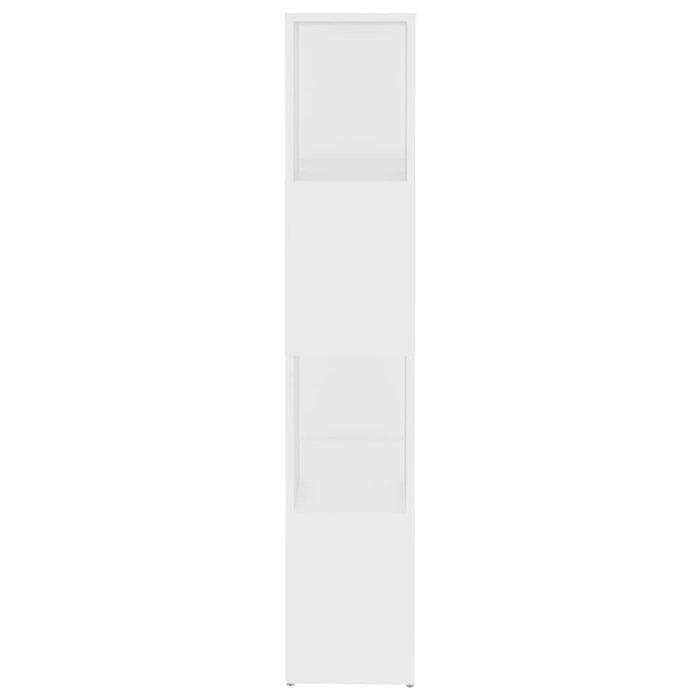 Bibliotecă/Separator cameră, alb, 60x24x124,5 cm, PAL - WALTI WALTI