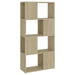 Bibliotecă/Separator cameră stejar sonoma 60x24x124,5 cm PAL - WALTI WALTI