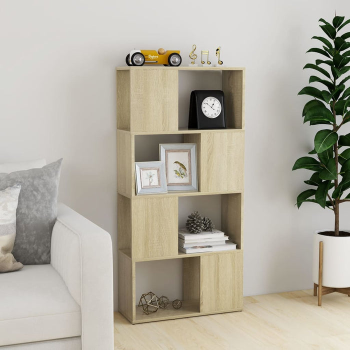 Bibliotecă/Separator cameră stejar sonoma 60x24x124,5 cm PAL - WALTI WALTI