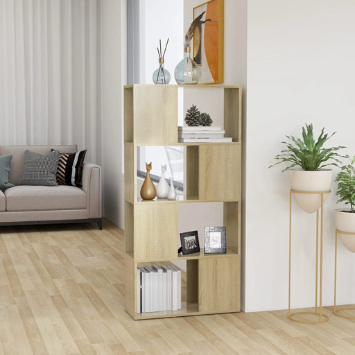 Bibliotecă/Separator cameră stejar sonoma 60x24x124,5 cm PAL - WALTI WALTI