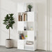 Bibliotecă/Separator cameră, alb, 60x24x155 cm, PAL - WALTI WALTI