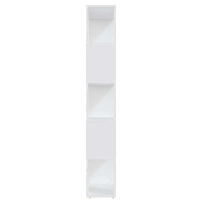 Bibliotecă/Separator cameră, alb, 60x24x155 cm, PAL - WALTI WALTI